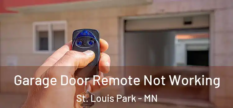  Garage Door Remote Not Working St. Louis Park - MN