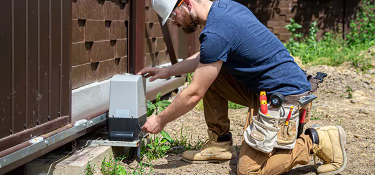 Electric Driveway Gate Installation St. Louis Park