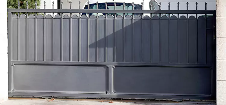 Metal Driveway Gate Installation St. Louis Park