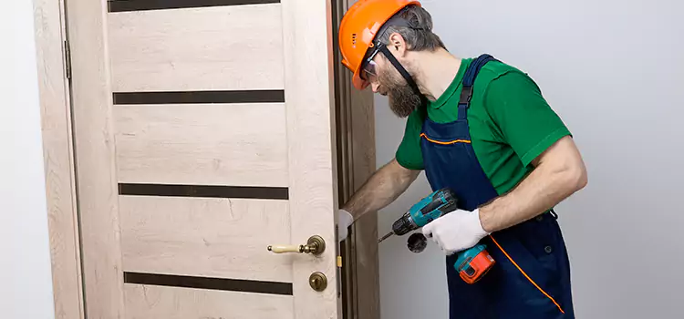 Replace Internal Door Handle with Lock St. Louis Park